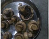 A picture of step 1 of Mushroom Kofte.
