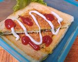 Foto langkah ke 6 dari resep Sandwhich ala- ala bekal sekolah anak.