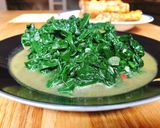 Hình bước làm 4 của món 🌱 Cải Bó Xôi (Rau Chân Vịt) Xào Tỏi Ớt