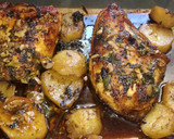 Foto del paso 4 de la receta: Pollo al horno con patatas panadera