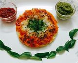 A picture of step 6 of Rava Uttapam.