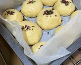 Foto langkah ke 6 dari resep Roti Sobek Cokelat Dengan Mixer!.