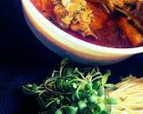 A picture of step 1 of Methi Murgh/Methi Chicken.