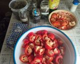 2009. Telére ecetes almapaprika 😋 recept fázis 1 fotója