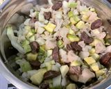 Une image de l'étape 15 de Flan de légumes aux saucisses et fromage roumains.