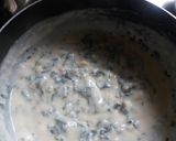 Foto del paso 3 de la receta: Fideos de espinaca con salsa blanca y espinacas