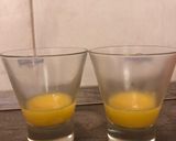 Narancszselés csokis pannacotta recept fázis 2 fotója