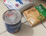 Hình bước làm 1 của món Sữa bí ngô