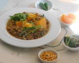 A picture of step 7 of Poosani koottu (Pumpkin) South Indian.