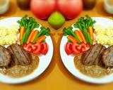 Cara Membuat Beefsteak with Brown Sauce 5