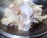 A picture of step 1 of Tikka masala fried chicken.