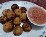 A picture of step 3 of Leftover Rice Appam with Tomatoes Chutney.