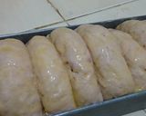 Foto langkah ke 4 dari resep Roti Sisir Ubi Ungu Tanpa Ulen.