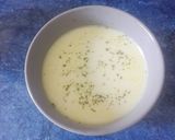 Fokhagymakrémleves recept fázis 3 fotója