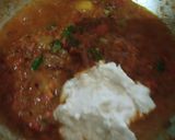 A picture of step 4 of Frenh beans in creamy gravy.