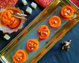 A picture of step 6 of Paneer Jalebi.