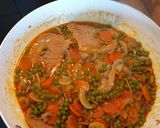 Zöldborsós sertéssült recept fázis 5 fotója