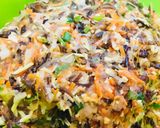 Hình bước làm 2 của món Hamberger khoai môn