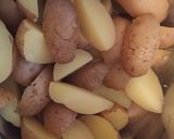 Parázsburgonya Air Fryerben recept fázis 2 fotója