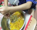 冷掉不會變硬的熱壓芝麻地瓜球(小v鬆餅機)的食譜步驟1照片