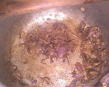 A picture of step 4 of Vegetarian pilau #pilau contest.