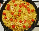 Une image de l'étape 11 de Risotto Coco Curry Moules et Crevettes.