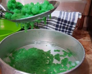 Cendol Tepung Beras "Si hijau" - Step 5