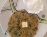 Suji palak paratha recipe step 4 photo