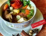 Foto langkah ke 7 dari resep Sop ayam rempah.