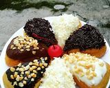 Foto langkah ke 2 dari resep Donat pizza.