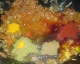 A picture of step 6 of Pav bhaji.