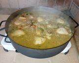 Foto del paso 4 de la receta: Pollo al disco con arroz