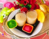 A picture of step 5 of Holi special Thandai (Flavoured Spiced Drink).