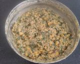 A picture of step 6 of Corn spinach fritters.