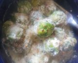 A picture of step 2 of Creamy Garlic Parmesan Brussels Sprouts (low carb).