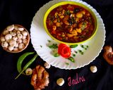 मखाने आलू की शाही सब्जी (makhane aloo ki shahi sabzi recipe in Hindi) रेसिपी चरण 5 फोटो