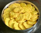 A picture of step 5 of Jodhpur Special Yellow Mathri.