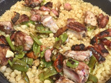 Migas murcianas con carne