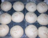 A picture of step 7 of Coconut milk sconse.
