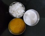 A picture of step 1 of Sticky Coconut Rice With Mango.