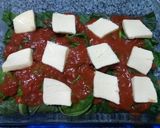 Foto del paso 5 de la receta: Hojas de acelga rellenas de berenjenas y más verduras
