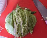 Foto del paso 1 de la receta: Repollo salteado con chistorra en Thermomix o no
