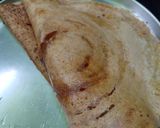 A picture of step 7 of Moong Dal Dosa.