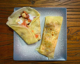 Foto del paso 6 de la receta: Crepes de salmón ahumado, queso de cabra y manzana