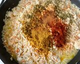 Фото кроку 3 до Рис з омлетом і овочами.