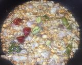 A picture of step 2 of Sabat mash ki dal/maah ki dal.