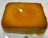 A picture of step 4 of Banana Flan.