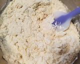 A picture of step 2 of Nutella star bread.