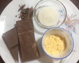 A picture of step 1 of Chocolate Pudding.