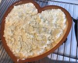 Une image de l'étape 9 de Gâteau scintillant saint Valentin à la noix de coco et vanille.